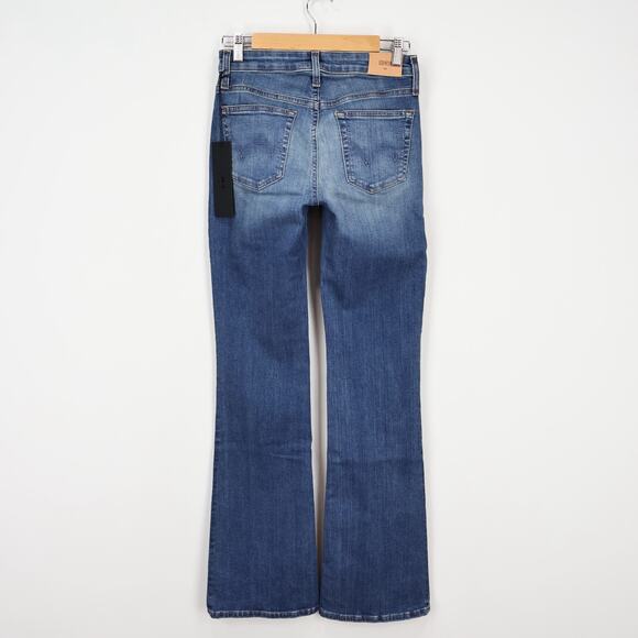 Edwin Lark Mid Rise Bootcut Denim Jean Flashback Blue Size 25 NWT EW2061ICS - Picture 4 of 6